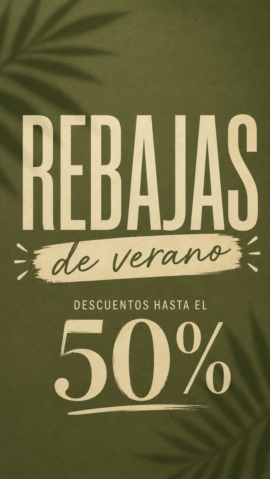 REBAJAS DE VERANO