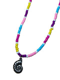 Collar caracola multicolor