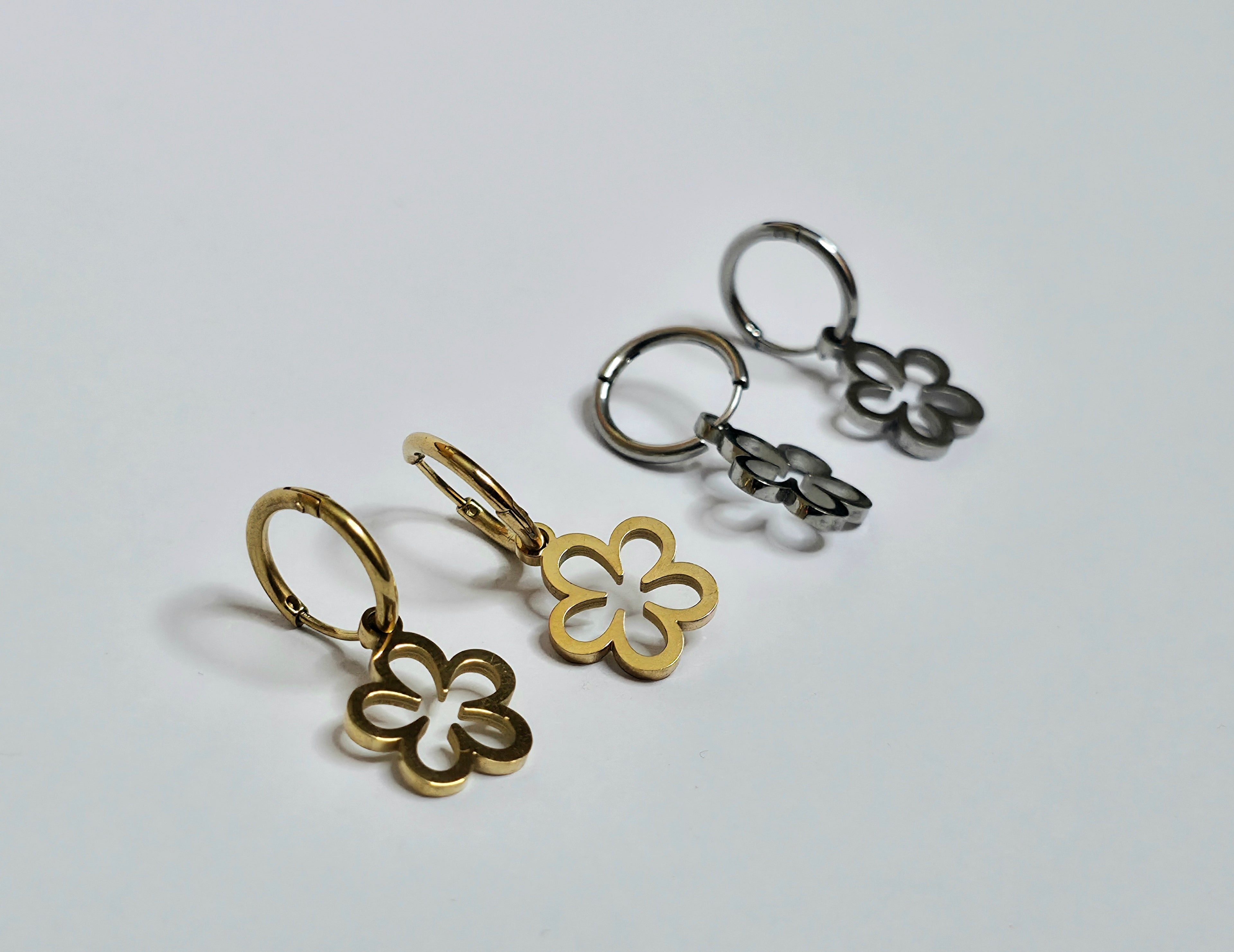 Pendientes Flor
