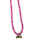 Collar cangrejo rosa