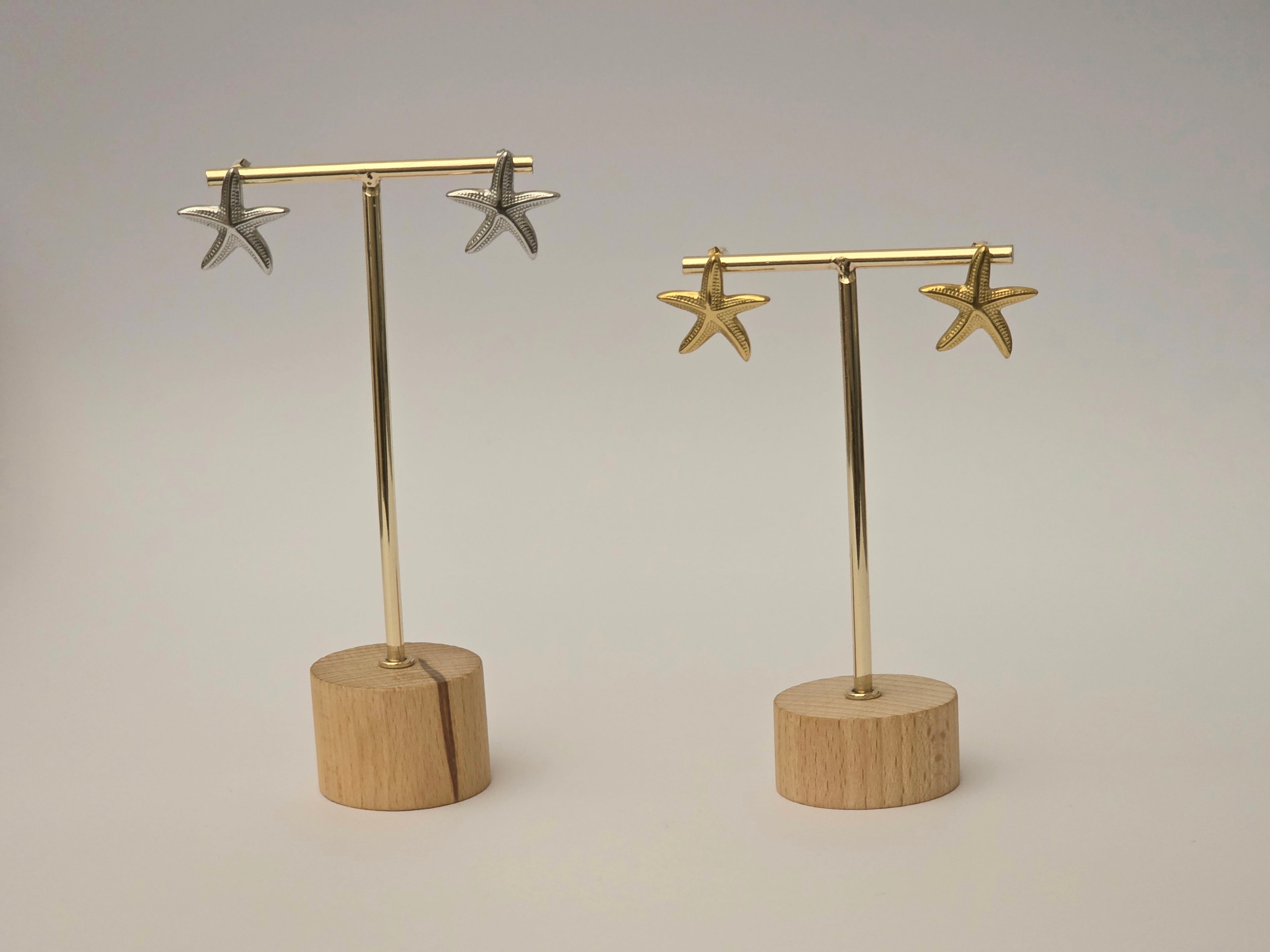 Pendientes estrellas de mar