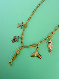 Collar criaturas marinas