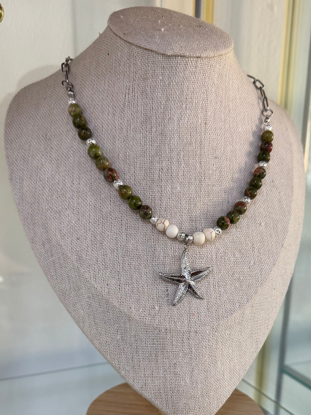 Collar Musgo plata