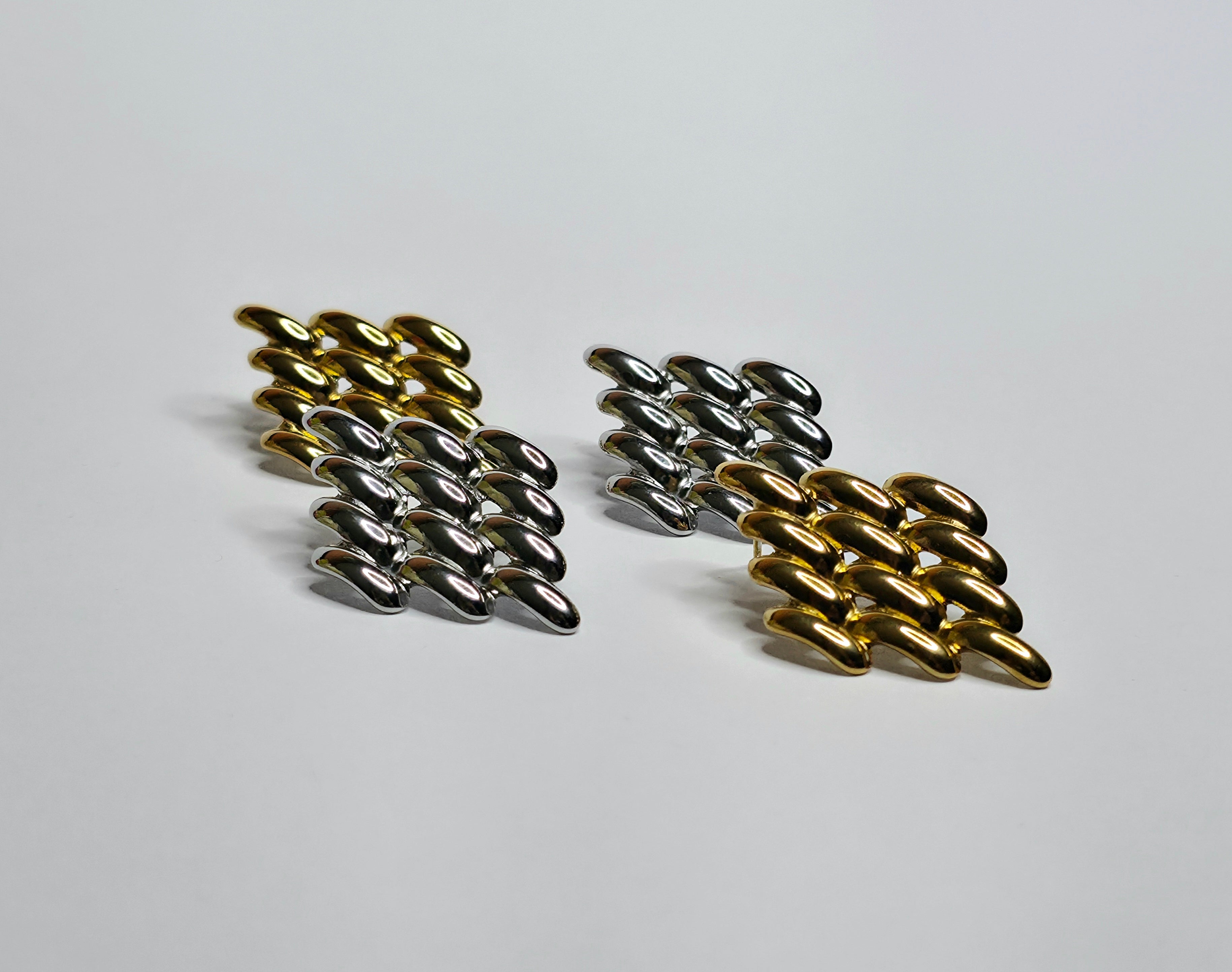 Pendientes Rejillas