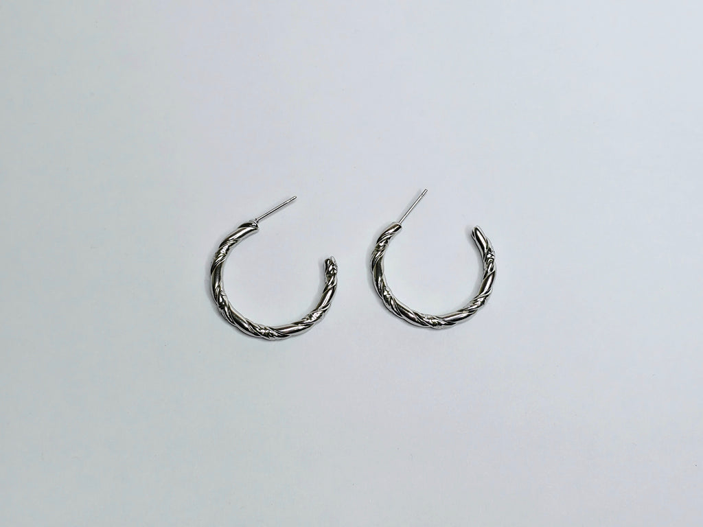 Pendientes aros cuerdas