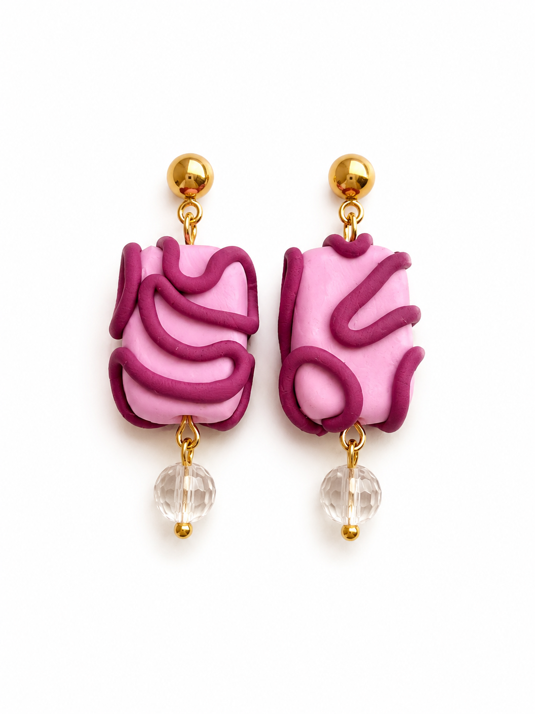 Campanitas rosa y morado