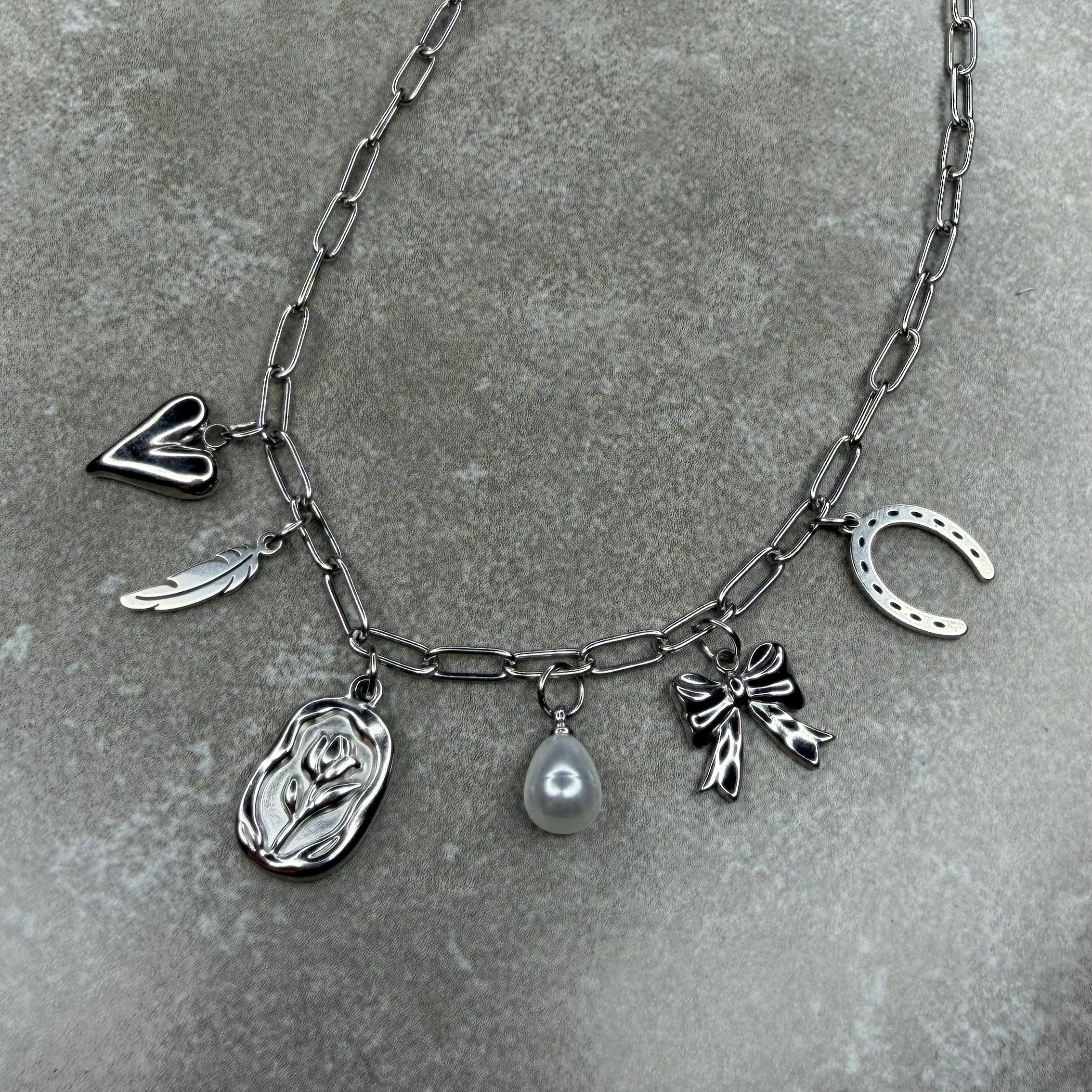 COLLAR SUERTE PLATA